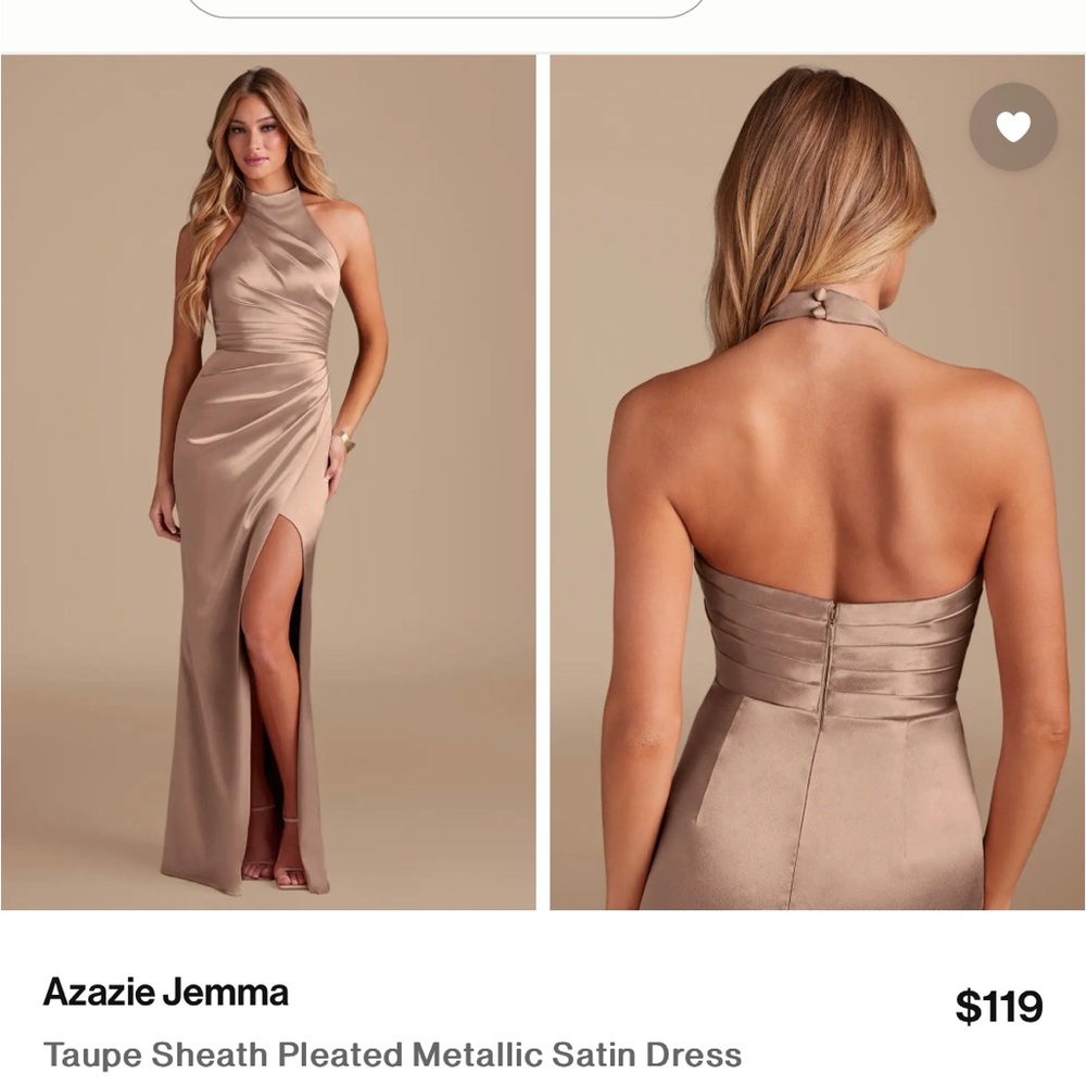 BRAND NEW WITH TAGS- Azazie Jemma Gown size 4